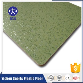 PVC商用地板-绚彩系列绿色 YC-XC001 PVC商用地板