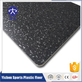 PVC商用地板-绚彩系列黑色 YC-XC002 PVC商用地板