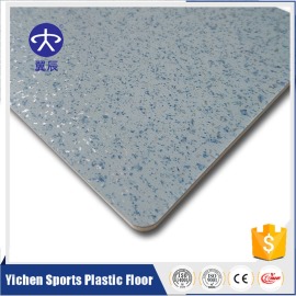 PVC商用地板-绚彩系列浅蓝色 YC-XC006 PVC商用地板