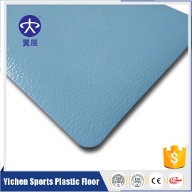 PVC商用地板-水波纹蓝色 YC-SB202 PVC商用地板