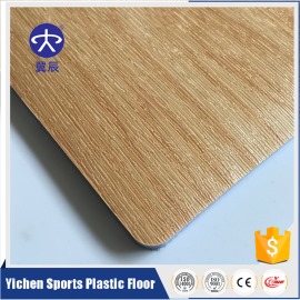 PVC运动地板-枫木纹浅色专业款 YC-M008 PVC运动地板